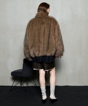 [25WINTER PRE-ORDER] Reversible Fur Blouson
