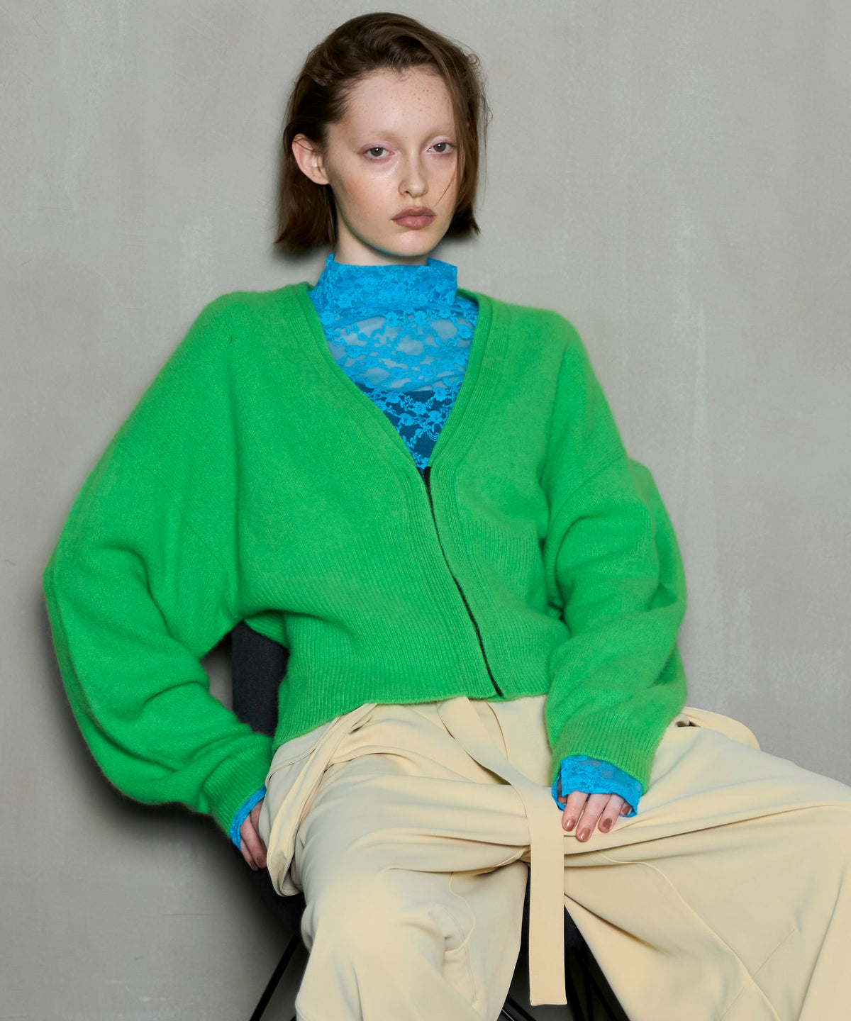 [25winter preoder] Fox Blend Cardigan