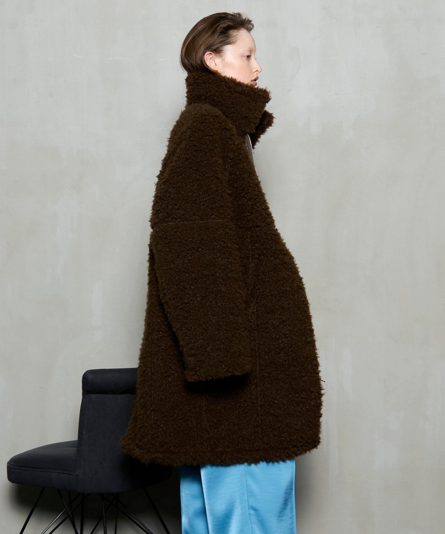 [25WINTER PRE-ORDER] Reversible Faux Mouton Coat