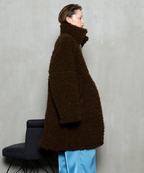 [25WINTER PRE-ORDER] Reversible Faux Mouton Coat