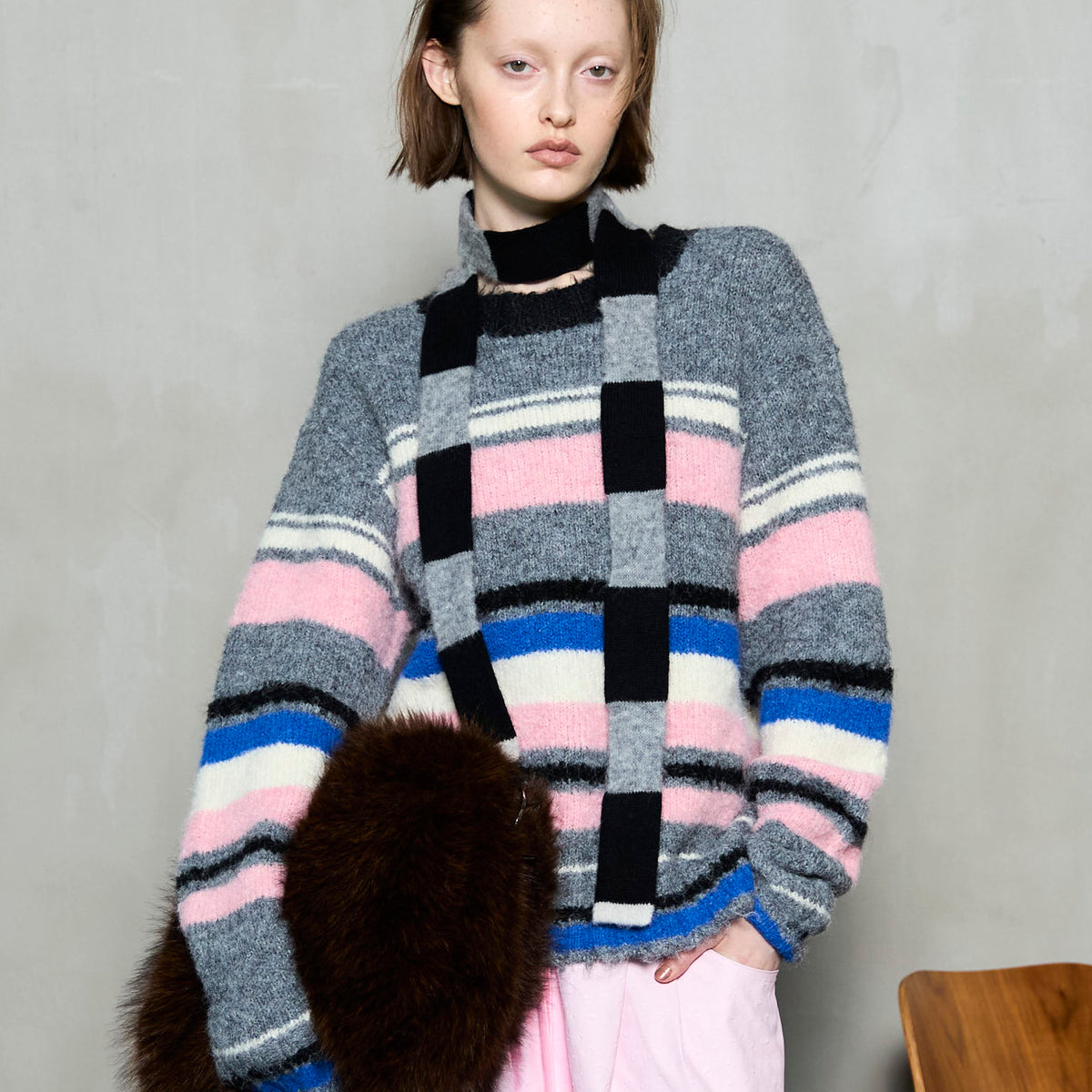 トップス man knit border WTAPS Sweater | 242MADT-KNM04-BL | SVD USA