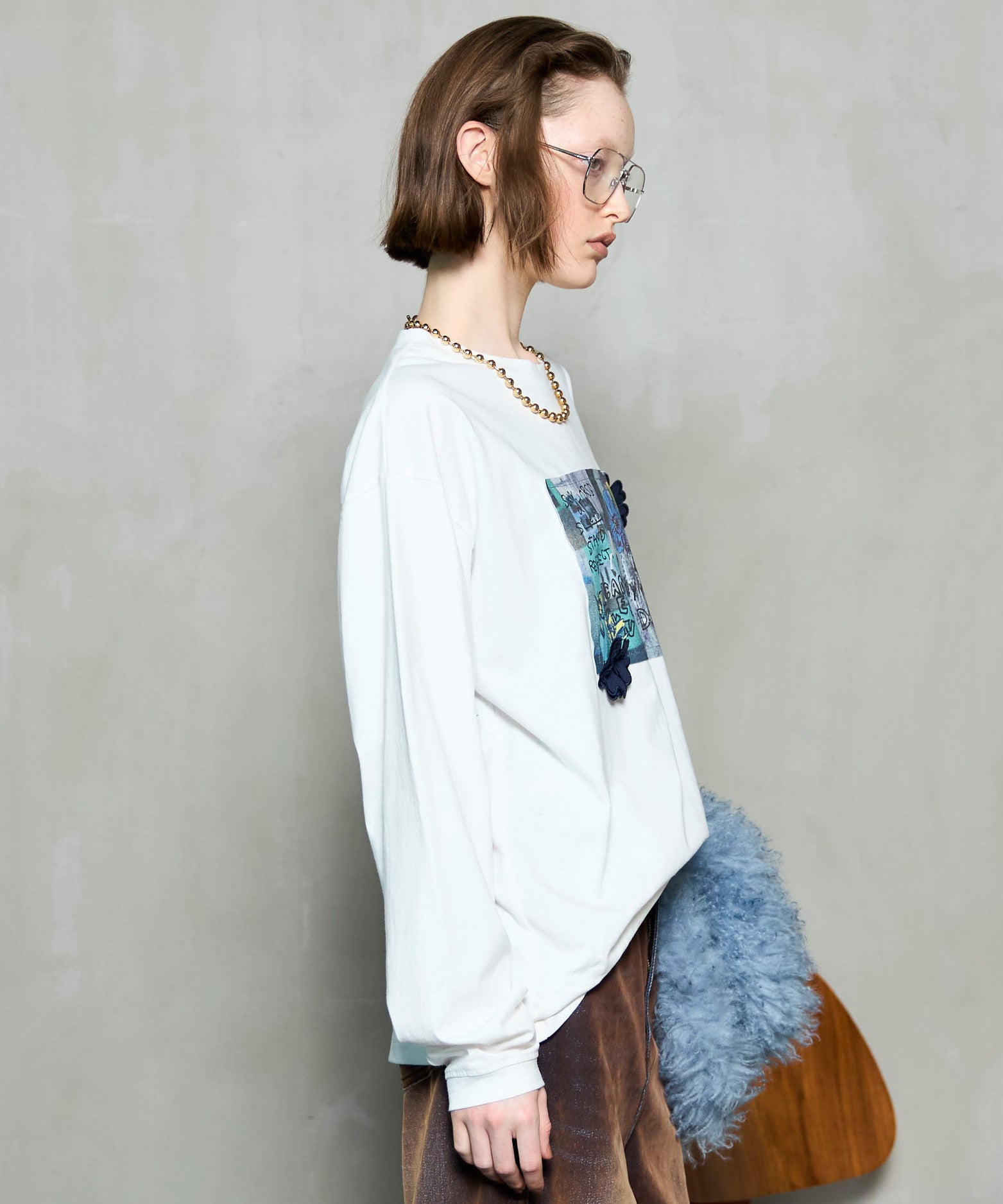 Garden Flower Photo Print Long Sleeve Tee