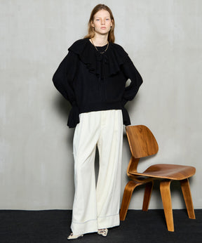 [25winter preoder] 2way ruffle collar 니트