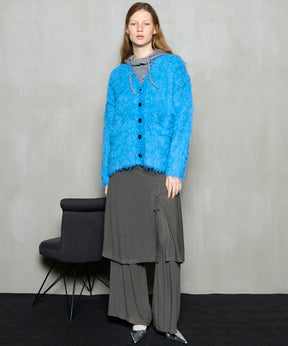 [销售]蓬松的毛茸茸的针织开衫