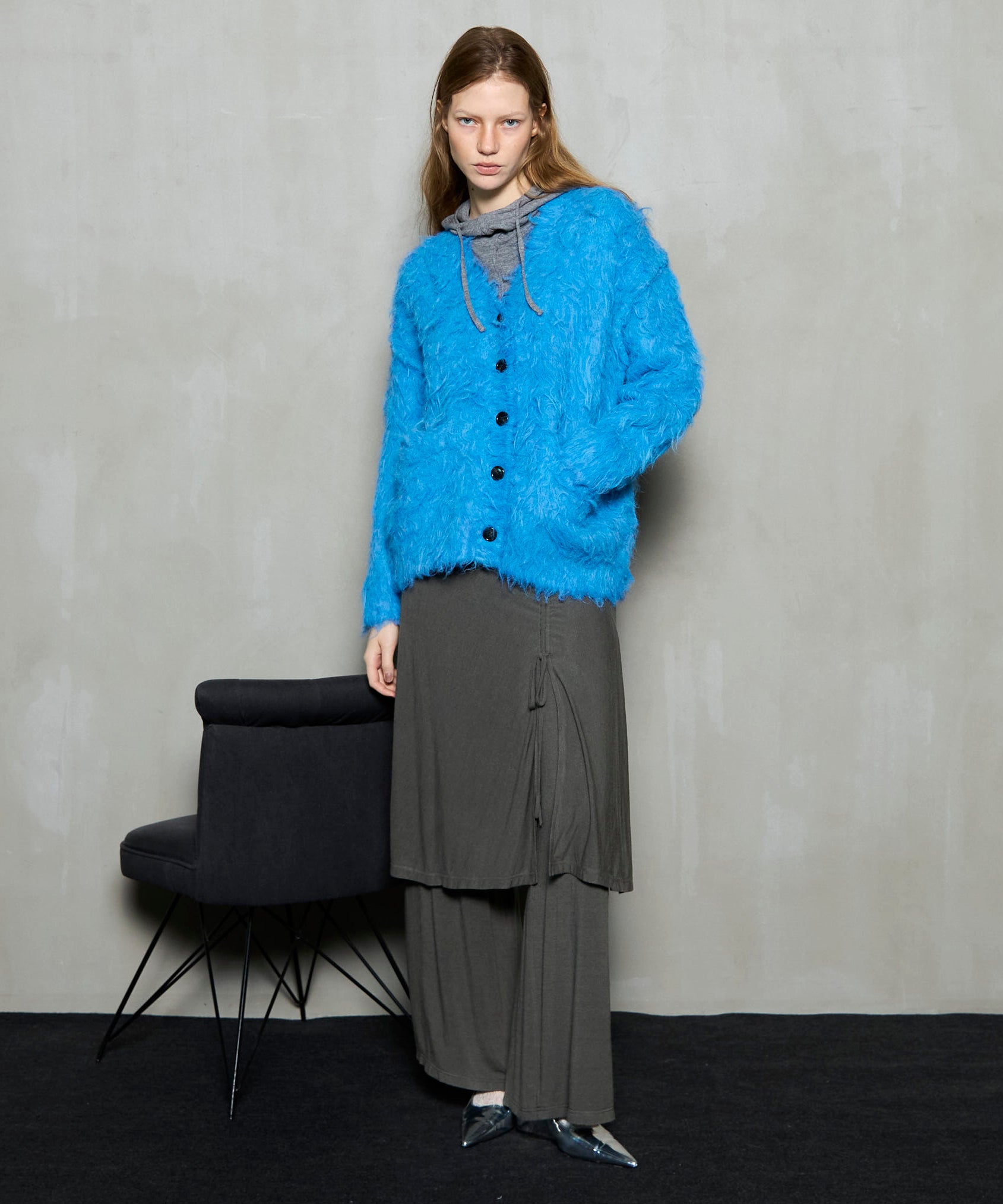 [25winter preoder] 앵글 울 스커트 바지