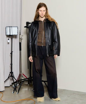 [25WINTER PRE-ORDER] 2-way Wide Cocoon Pants