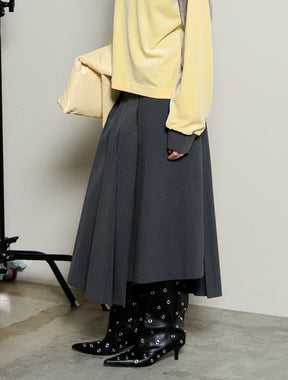 [25周期预订]不对称的MIDI裙子