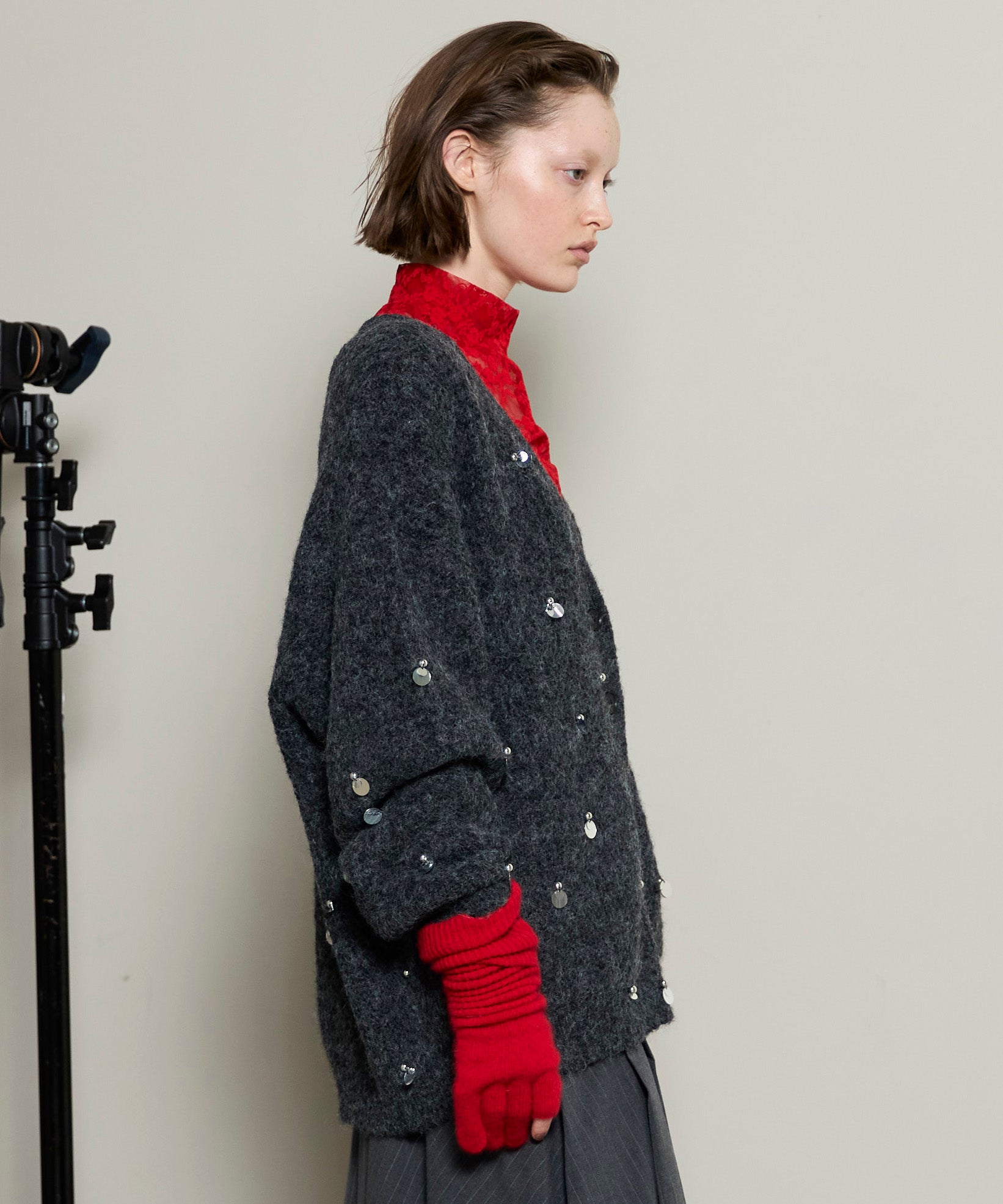 [25周期预订] Spangle针织开衫