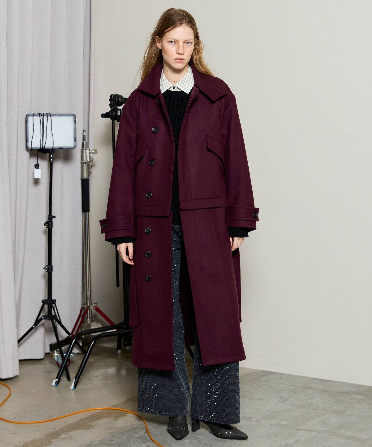 2way Stand Collar Coat