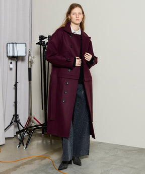 [25WINTER PRE-ORDER] 2way Stand Collar Coat