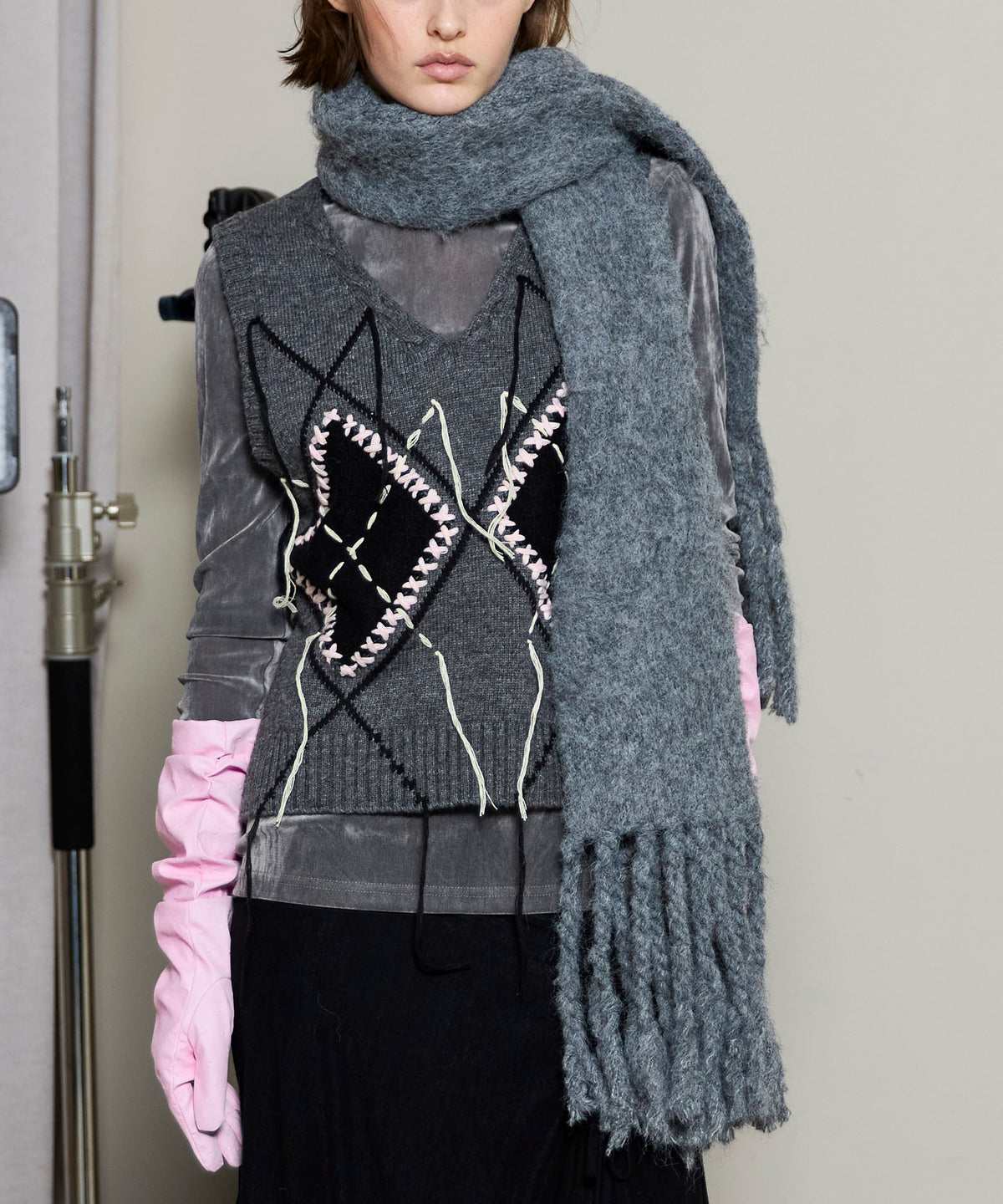 [25WINTER PRE-ORDER] Fluffy Shaggy Muffler