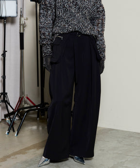 [25WINTER PRE-ORDER] Pocket Belt Double Cross Pants