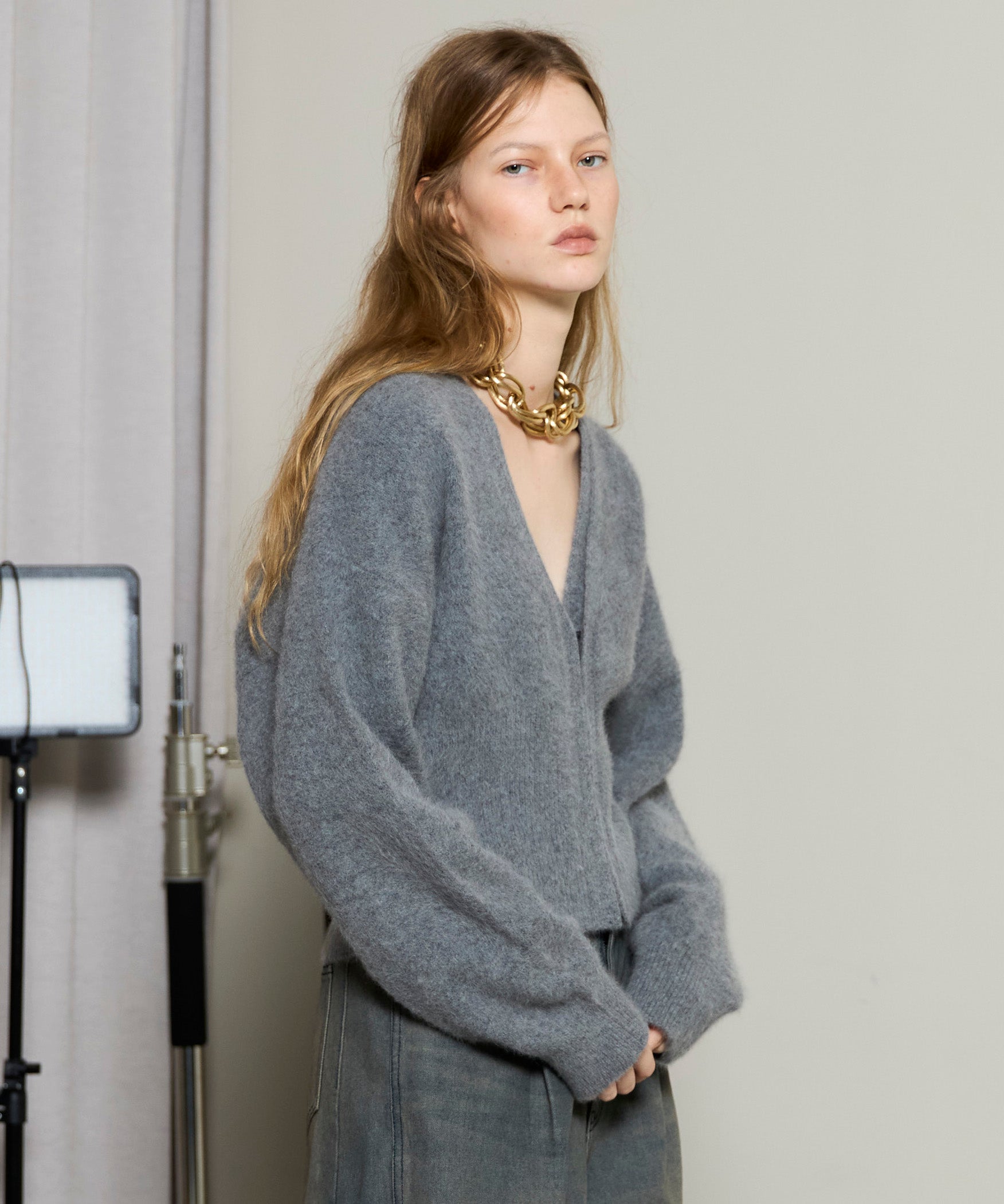 25WINTER PRE-ORDER】Fox Blend Cardigan