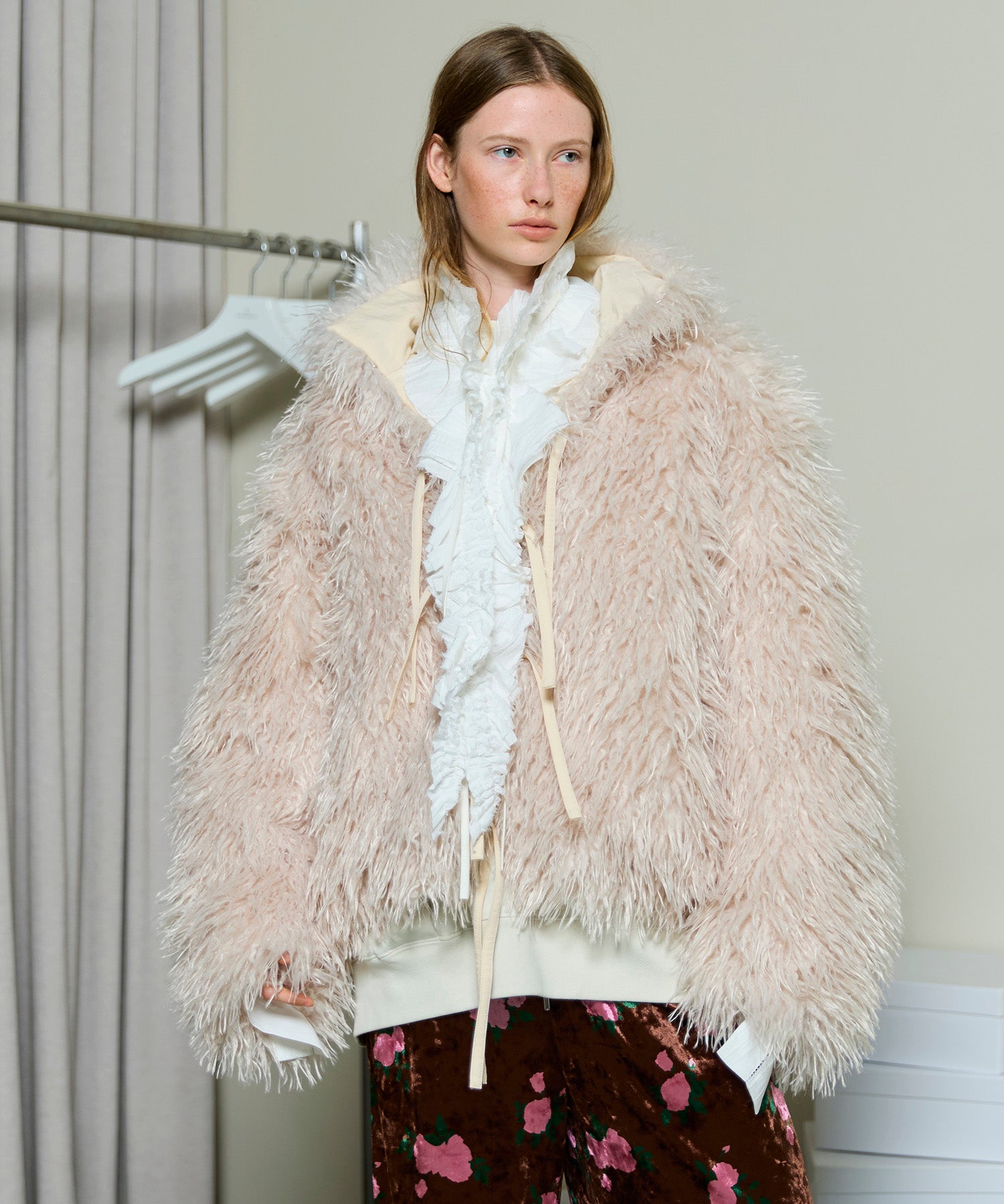 [25WINTER PRE-ORDER] Reversible Fur Blouson