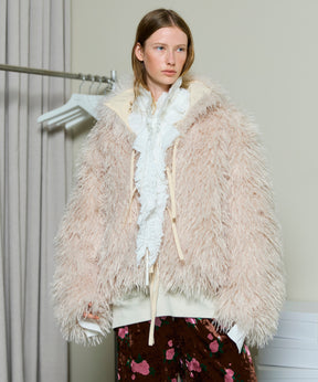 [25WINTER PRE-ORDER] Reversible Fur Blouson