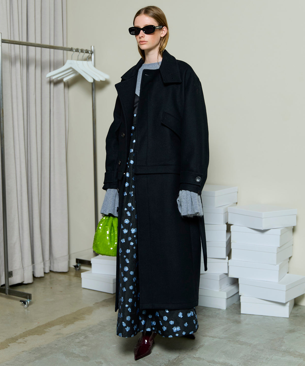 2way Stand Collar Coat