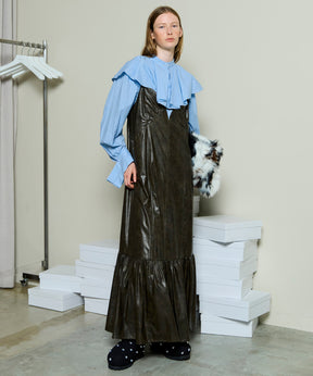 [25WINTER PRE-ORDER] Vegan Leather Dress