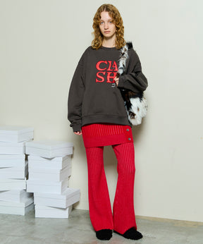 [25WINTER PRE-ORDER] Knit Skirt and Pants Set