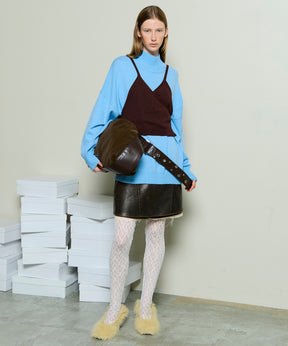 [25周期预订]紧身编织套件毛衣套装