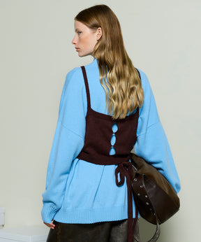 [25周期预订]紧身编织套件毛衣套装