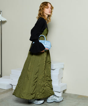 【25WINTER preorder】2way Padded Quilted Dress