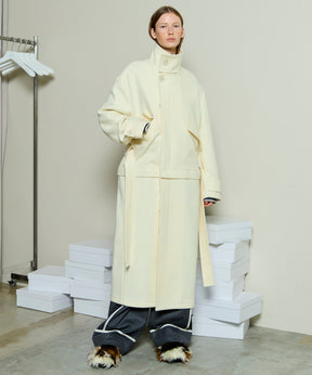 [25WINTER PRE-ORDER] 2way Stand Collar Coat