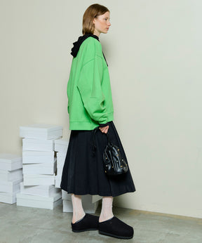 [25Winter预购]素食皮革中长裙