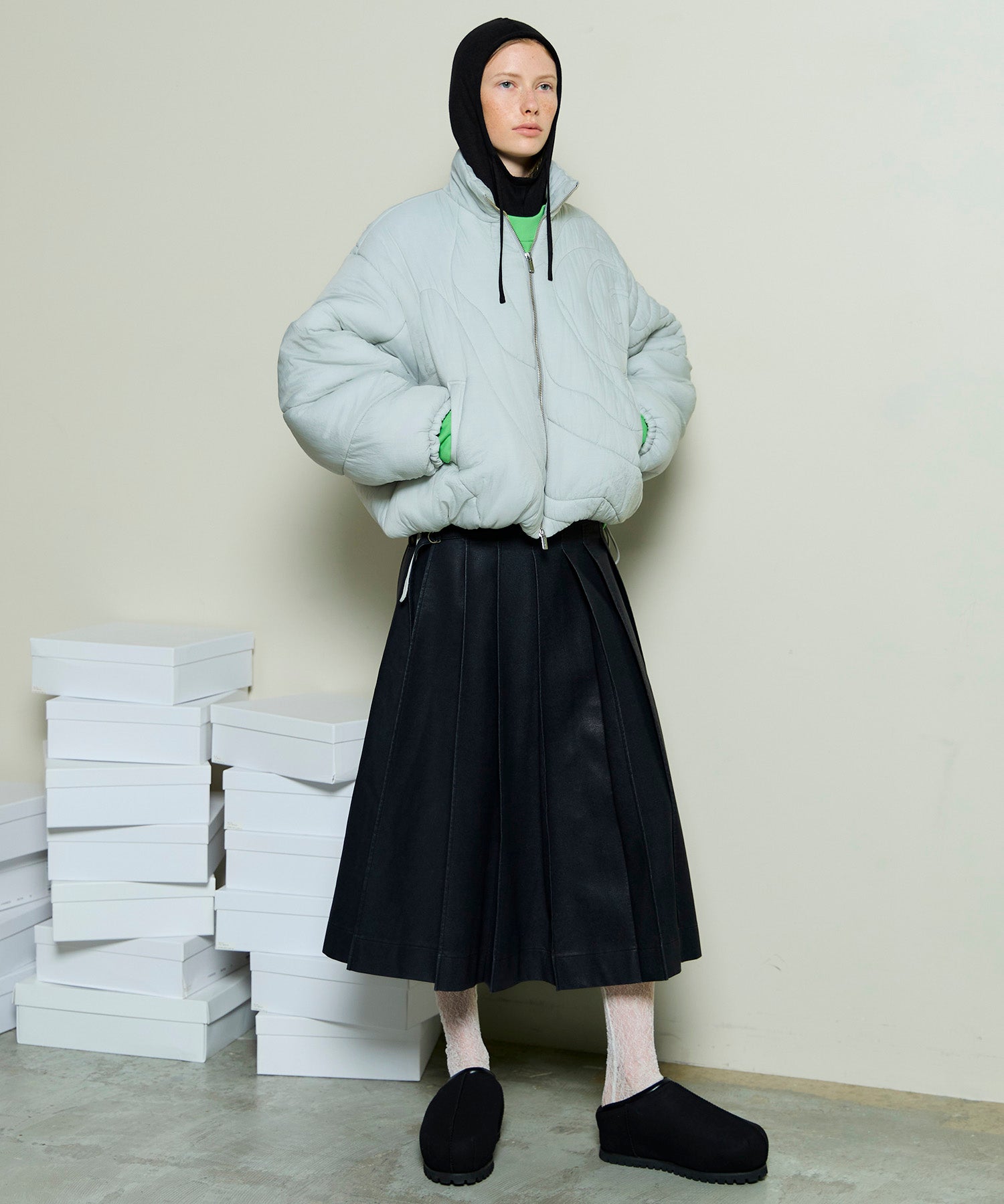 [25WINTER PRE-ORDER] Rose Quilted Padded Jacket