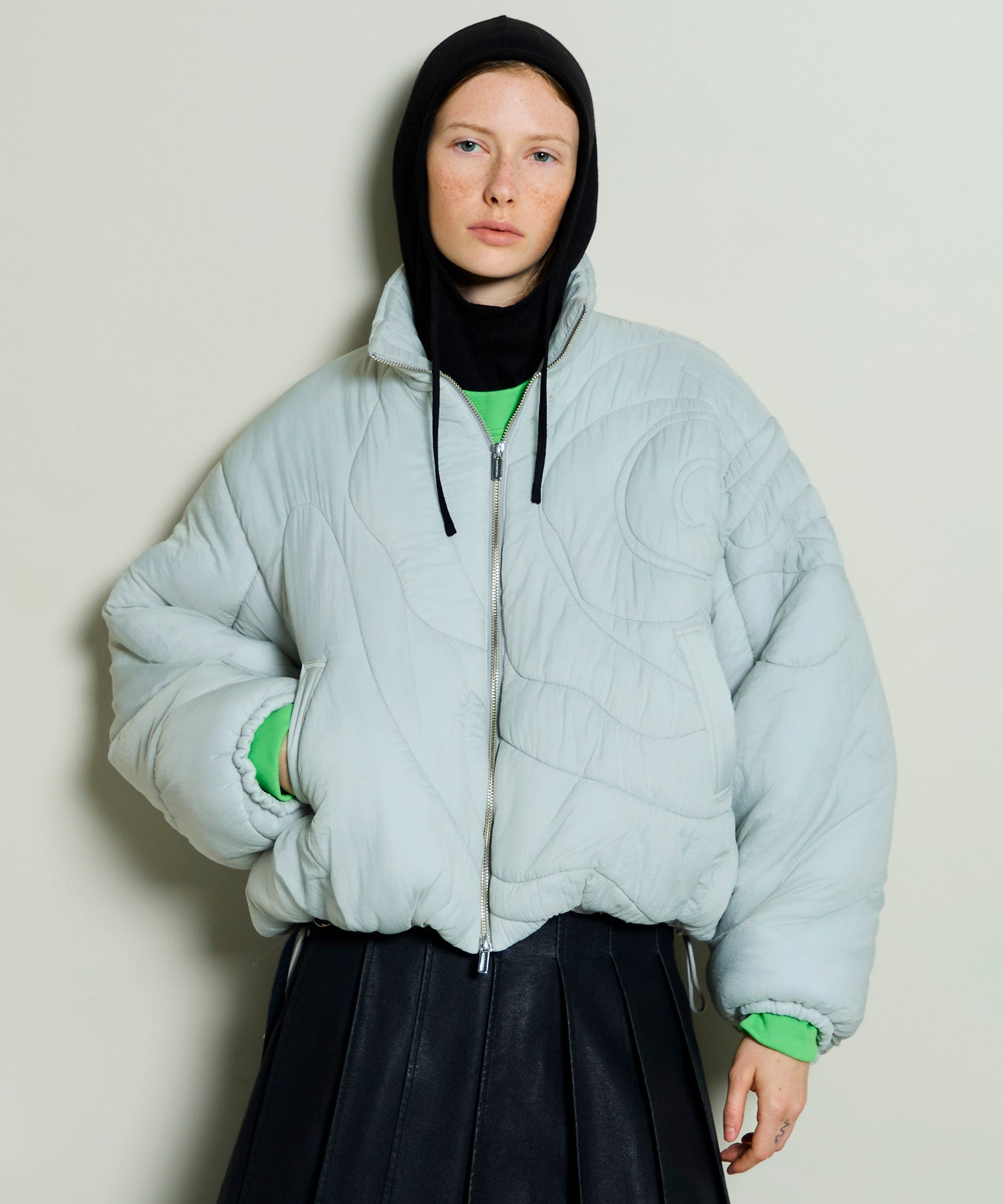 [25WINTER PRE-ORDER] Rose Quilted Padded Jacket