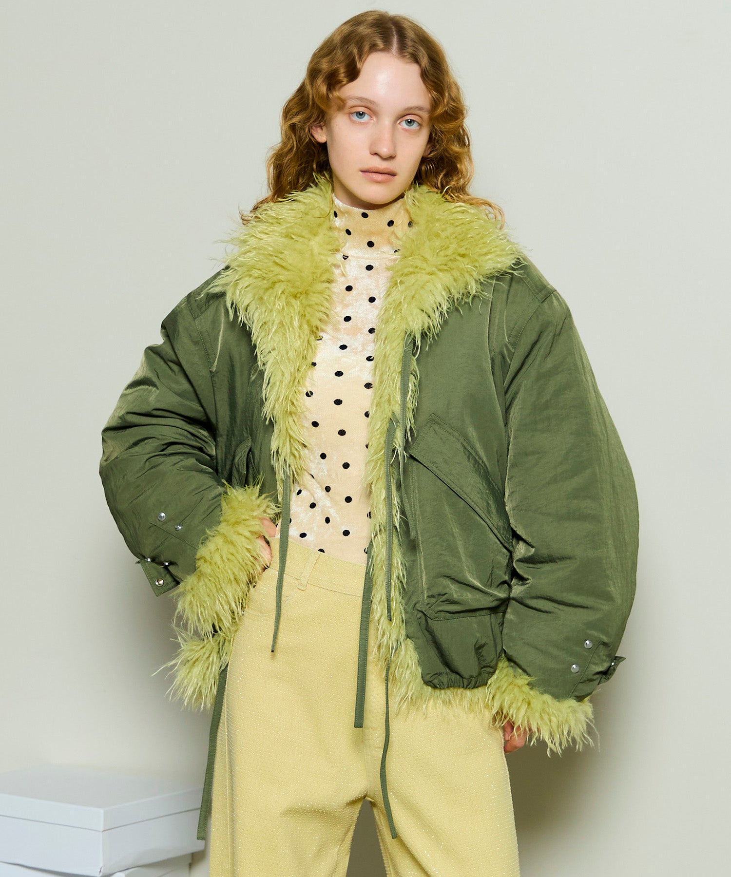 [25WINTER PRE-ORDER] Reversible Fur Blouson