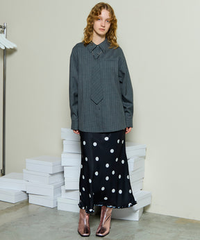 【25AUTUMN PRE-ORDER】Chain Tie Shirt