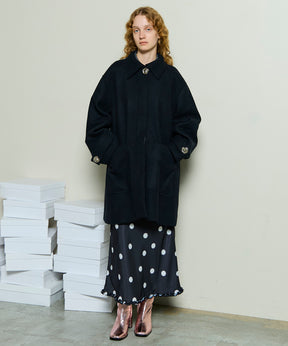 [25winter preoder] 도트 프릴 미디 길이 스커트