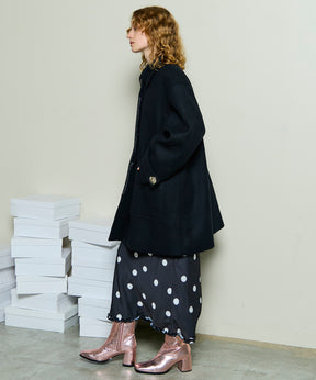 [25winter preoder] 도트 프릴 미디 길이 스커트