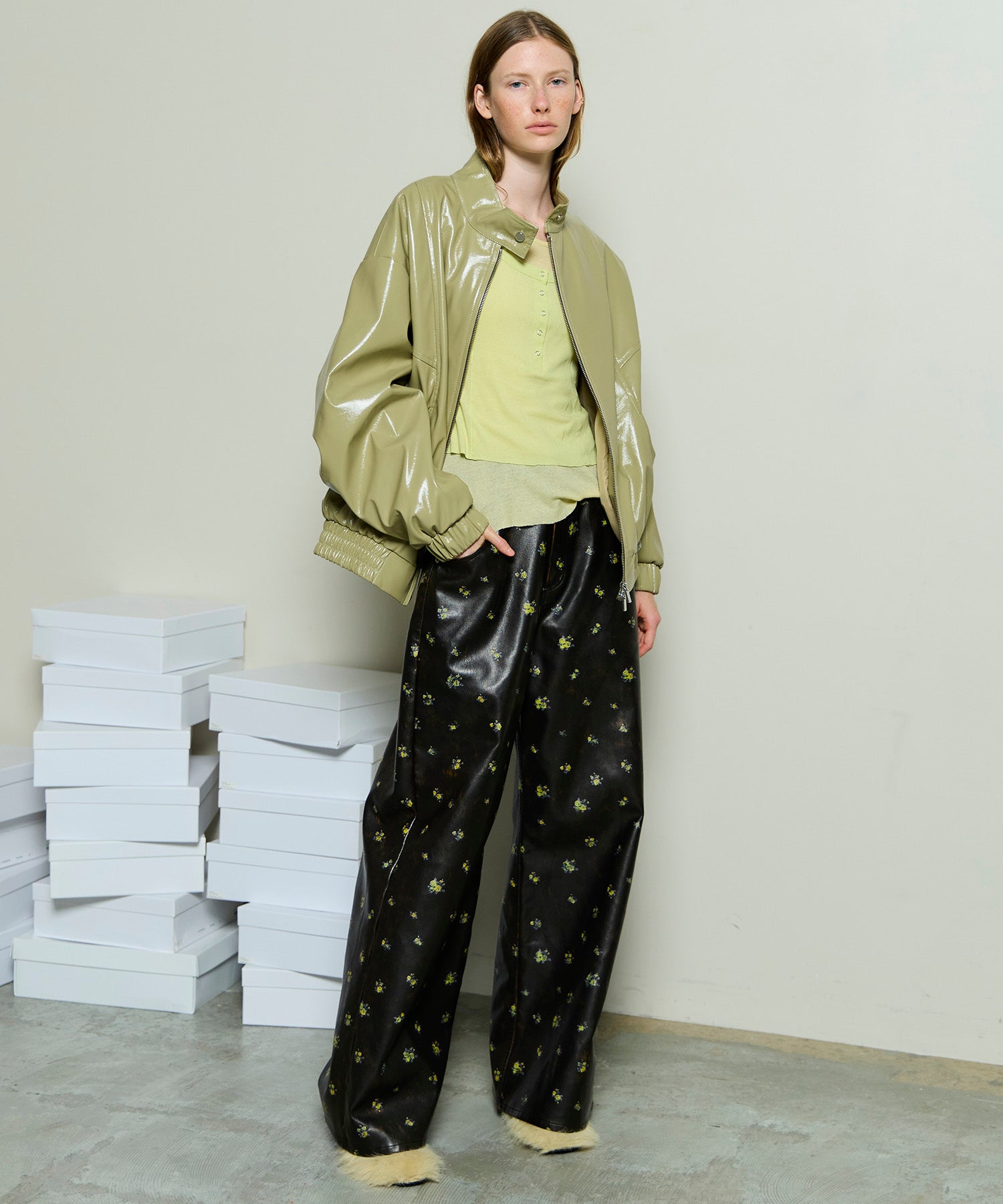 [25autumn preoder] 에나멜 Blouson