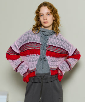 [预购] 2Way Ribbon Cardigan