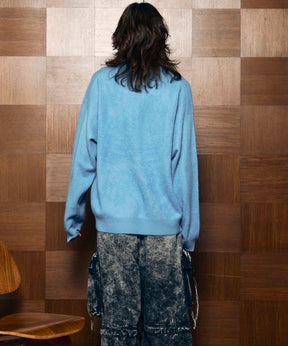 Gradation Short Length Prime-Over V-Neck Knit Pullover