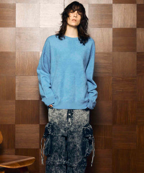 Gradation Short Length Prime-Over V-Neck Knit Pullover