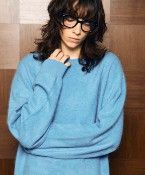 Gradation Short Length Prime-Over V-Neck Knit Pullover