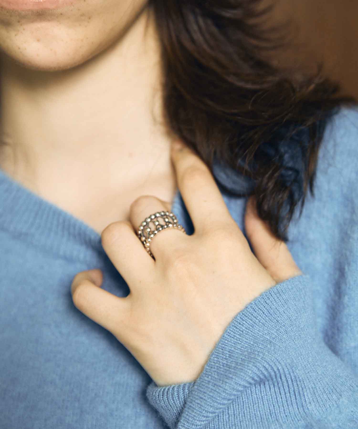 Mountain People x MAISON SPECIAL】Ring11（SILVER 925）