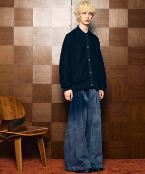 Gradation Short Length Prime-Over V-Neck Knit Pullover