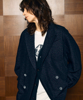 【Italian Dead Stock Fabric】Prime-Over Curved Pocket Jacket