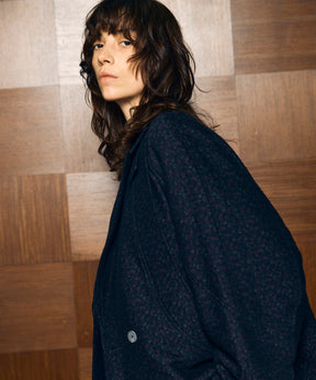 【Italian Dead Stock Fabric】Prime-Over Curved Pocket Jacket