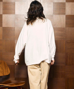 [25AW PRE-ORDER] Nuance Graphics Hand Stitching Long Sleeve TEE
