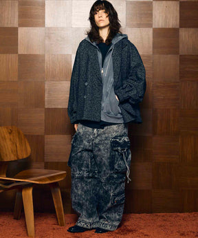 Prime-Over Crew Neck Long Sleeve Waffle T-Shirt