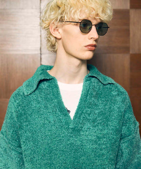 Gradation Short Length Prime-Over V-Neck Knit Pullover