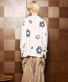 [25AW PRE-ORDER] Nuance Graphics Hand Stitching Long Sleeve TEE