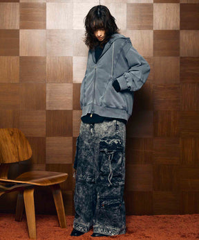 Prime-Over Crew Neck Long Sleeve Waffle T-Shirt