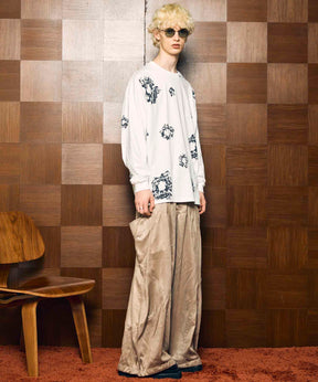 [25AW PRE-ORDER] Nuance Graphics Hand Stitching Long Sleeve TEE