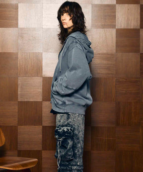 Prime-Over Crew Neck Long Sleeve Waffle T-Shirt