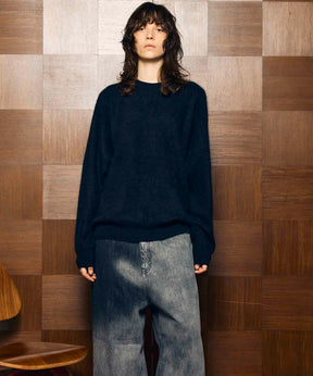 Gradation Short Length Prime-Over V-Neck Knit Pullover